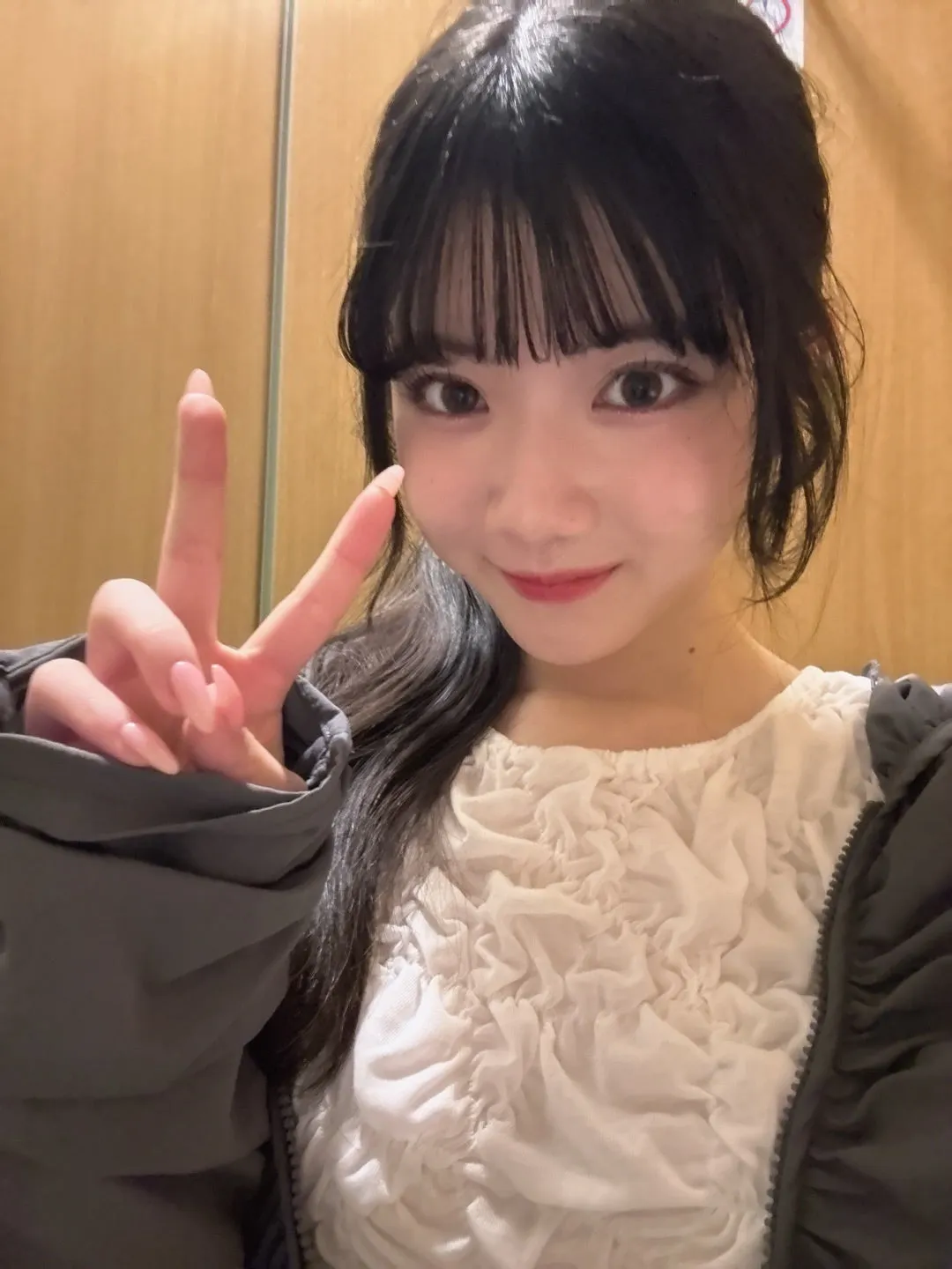 湿気いやね〜(>_<｡)川嶋美楓